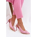 Dámské sandály Lurella 55-A62 růžové - Givana