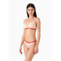 Dámská tanga 2PACK 163333 3F235 03050 nude - Emporio Armani