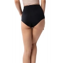 Dámské kalhotky Amber maxi high černé - Julimex