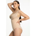 Dámské body 419 Seamless Open Béžová - Julimex