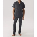 Pánské pyžamo na zip BNMP-002 kr/r - Atlantic