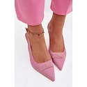 Dámské sandály Lurella 55-A62 růžové - Givana