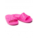 Dětské nazouváky Classic Slide 206396-6QQ Neon růžová - Crocs