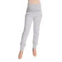 Dámské těhotenské kalhoty 0173 Šedá - PeeKaBoo