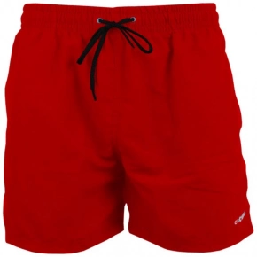 Pánské plavecké šortky M 300/400 červené - Crowell