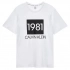 Dámské Tričko s krátkým rukávem QS6343E-100 - Calvin Klein