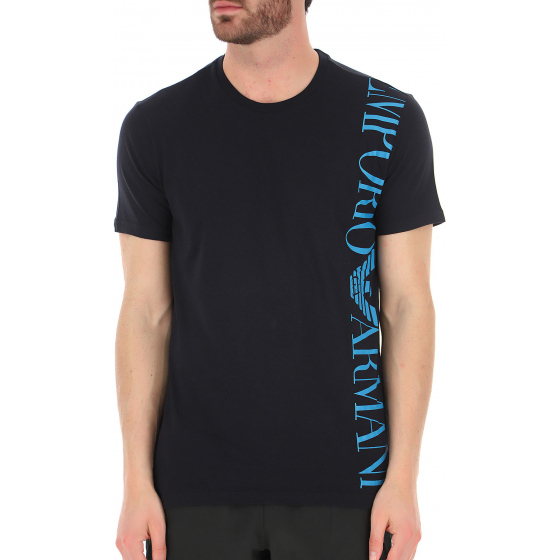 Pánské tričko 211831 1P469 00020 černé - Emporio Armani