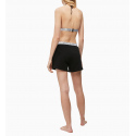 Dámské plážové šortky KW0KW00861-BEH černá - Calvin Klein
