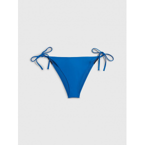 Dámské plavkové kalhotky BIKINI na zavazování KW0KW01982 C4X modrá - Calvin Klein