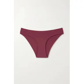 Dámské plavkové kalhotky KW0KW02071 XN0 bordó - Calvin Klein
