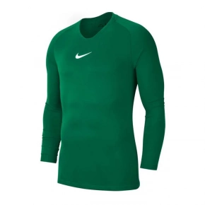 Dětské junior termo tričko Dry Park  AV2611-302 Tmavě zelená - Nike