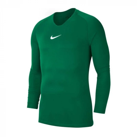 Dětské junior termo tričko Dry Park  AV2611-302 Tmavě zelená - Nike