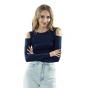 Dámská halenka Liv Tmavě modrá - Eldar