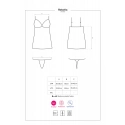 Odvážná košilka Redella chemise - Obsessive
