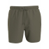 Pánské koupací kraťasy - KM00718 MSP - khaki - Calvin Klein