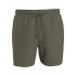 Pánské koupací kraťasy - KM00718 MSP - khaki - Calvin Klein