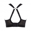 Sportovní podprsenka Non Wired Bra black/latte 7341C - Panache