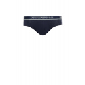 Pánské slipy 3Pack 112132 4R717 tm. modré se zelenou - Emporio Armani