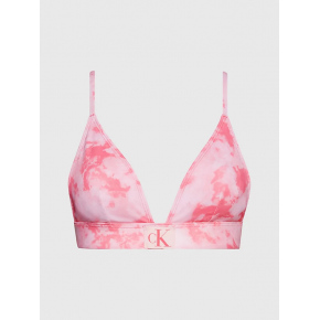 Dámská plavková podprsenka bikini KW0KW02121 OJV růžová - Calvin Klein