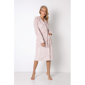 Dámský župan Adeline Bathrobe baby starorůžový - Aruelle