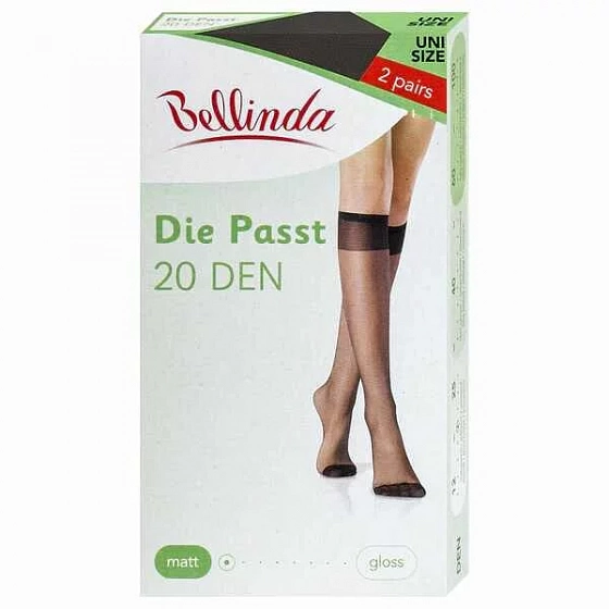Dámské  silonkové podkolenky DIE PASST 20 DEN - BELLINDA