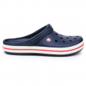 Unisex pánské a dámské nazouváky Crockband 11016-410 Tmavě modrá s červenou - Crocs