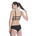 Sportovní podprsenka Top Funky černá - Julimex