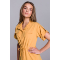 Dámské košilové šaty Yellow S298 - Stylove