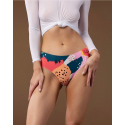 Dámské kalhotky brazilky Simple Brasil Tutti Frutti Mix barev - Julimex