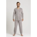 Pánské rozepínací pyžamo 298 dł/r 53001 - Gucio