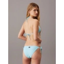 Dámská plavková podprsenka KW0KW02626 C9F sv. modrá - Calvin Klein