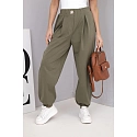 Dámské bavlněné kalhoty IT116 khaki - Kesi
