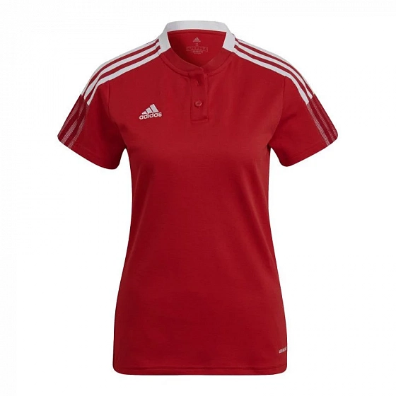 Dámské polo tričko Tiro 21 W GM7350 červené - Adidas