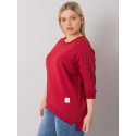 Bavlněná plus size mikina 6872 - FPrice