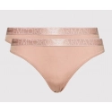 Dámské kalhotky 163334 2R235 05671 - starorůžová - Emporio Armani