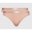 Dámské kalhotky 163334 2R235 05671 - starorůžová - Emporio Armani