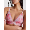 Dámská plavková podprsenka bikini KW0KW02121 OJV růžová - Calvin Klein
