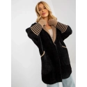 Dámský kabát MBM PL 2001.95P černý - FPrice