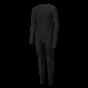 Dětské termoprádlo SINORI JR SET černé - Martes