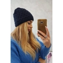 Fleecová čepice K204 tmavě modrá - Oliwier