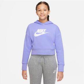 Dívčí mikina Sportswear Club Jr DC7210-569 fialová - Nike