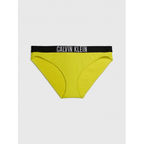 Dámský spodní díl bikin KW0KW01986 LRF neon. žluté - Calvin Klein