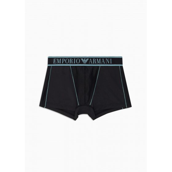 Pánské boxerky 112043 3F532 00020 černé - Emporio Armani