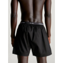 Pánské trenýrky 000NB3716A UB1 černé s potiskem - Calvin Klein