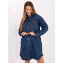 Dámské Jeans šaty D80026BI30469M314 Tmavě modrá - FPrice