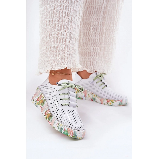 Dámské polobotky  54C1807 zelené - Step in style