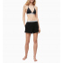 Dámské plážové šortky KW0KW00861-BEH černá - Calvin Klein