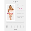 Dokonalý korzet Amor Blanco corset - Obsessive