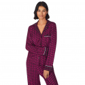 Dámské pyžamo YI2922684F 501 fialová vzor - DKNY