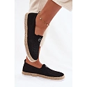 Dámské espadrilly 13659 černé - Vinceza
